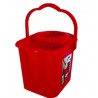 CUBETA CON EXPRIMIDOR ROJO...