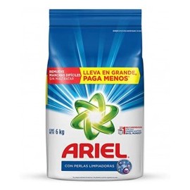 DETERGENTE ARIEL 6KG 1/6KG...