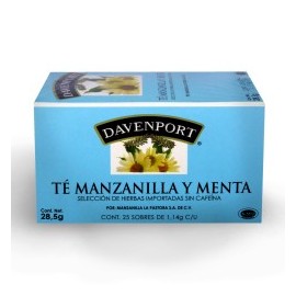 Té de Manzanilla Menta Caja...