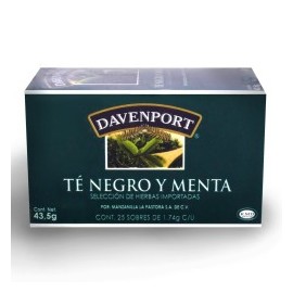 Té Negro con Menta Caja 25...