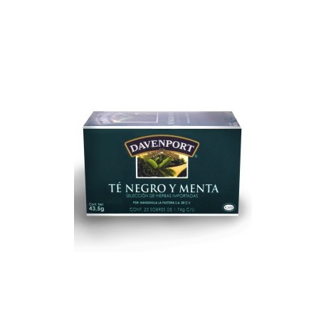 Té Negro con Menta Caja 25...