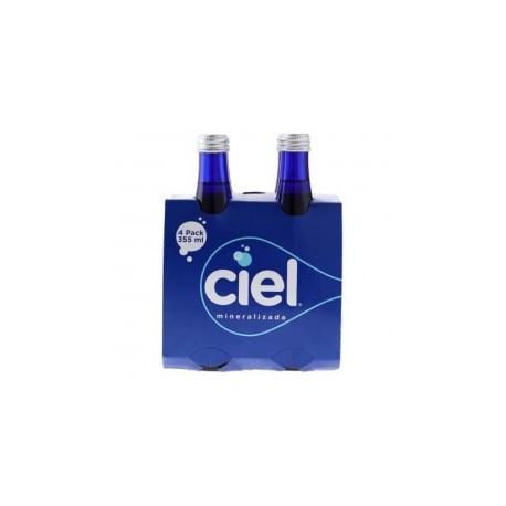 AGUA MINERAL CIEL 4/355 ML...