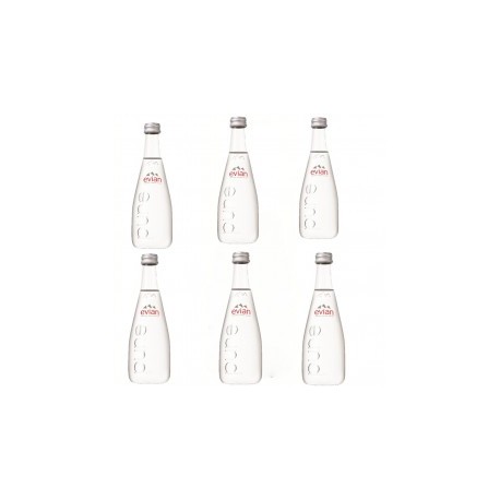 AGUA NATURAL EVIAN VIDRIO...