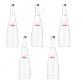 AGUA NATURAL EVIAN VIDRIO...