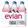 AGUA NATURAL EVIAN 6/1 LT...