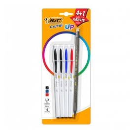 Plumas Bic Cristal Up Tinta...