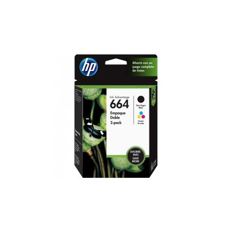 Cartucho de Tinta HP 664...