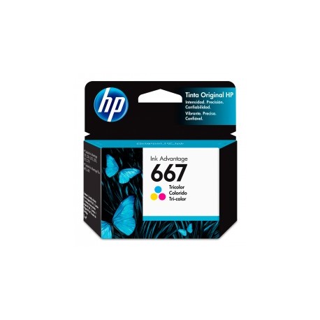 Cartucho de Tinta HP 667...