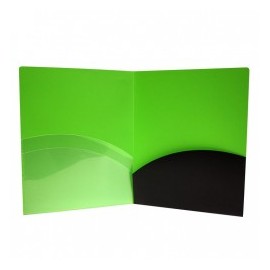 Folder Verde con Negro...