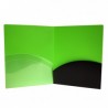 Folder Verde con Negro...