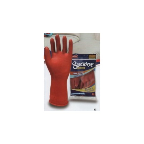 GUANTES ADEX SUAVEX ROJO...