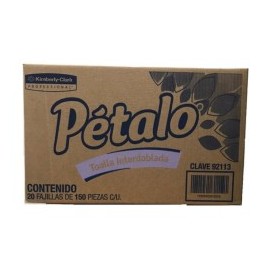 TOALLA INTERDOBLADA PETALO...