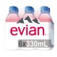 AGUA NATURAL EVIAN 6/330 ML...