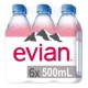 AGUA NATURAL EVIAN 6/500 ML...