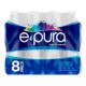 AGUA NATURAL EPURA 8/600 ML...