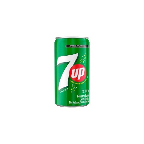 7UP MINI LATA 237 ML 1/6...