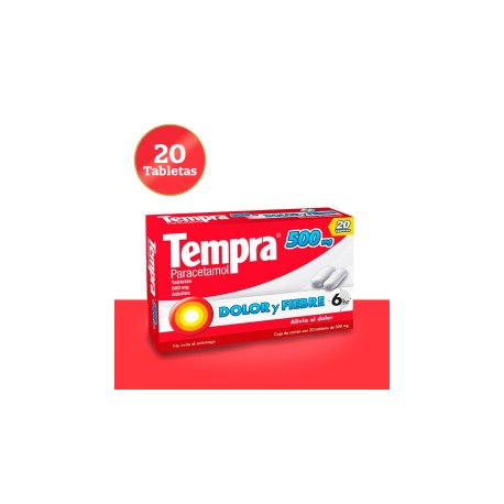 Tempra 500 Mg  Adultos...