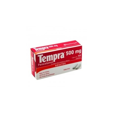 Tempra Adultos 500 Mg  1/10...