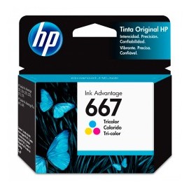 Cartucho de Tinta HP 667...
