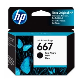 Cartucho de Tinta HP 667...