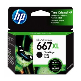Cartucho de Tinta HP 667 XL...