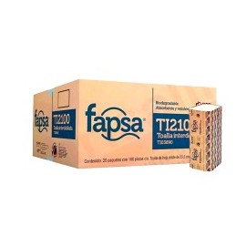 TOALLA INTERDOBLADA FAPSA...
