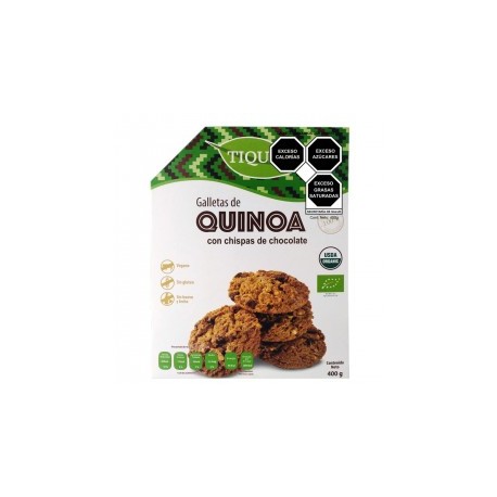 GALLETAS QUINOA CON CHISPAS...