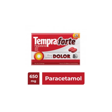 Tempra Forte Adultos 650 Mg...
