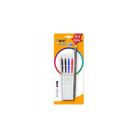 Plumas Bic Cristal Up Tinta...