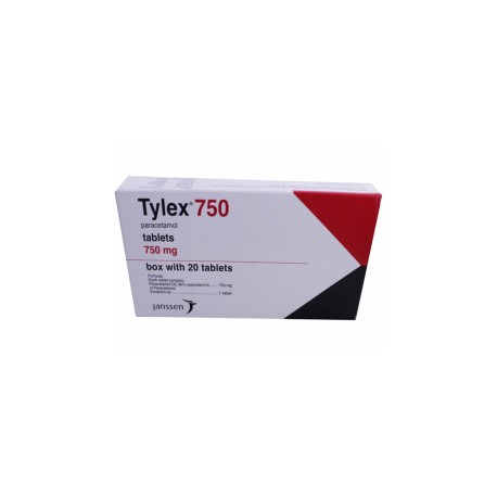 Tylex 750 Mg Oral 1/20 089016
