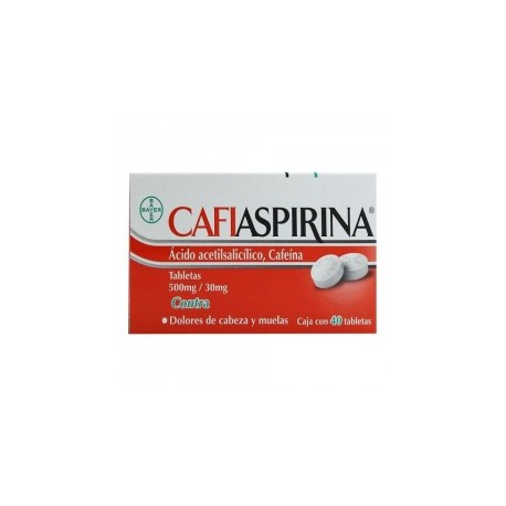 Analgésico Cafiaspirina...