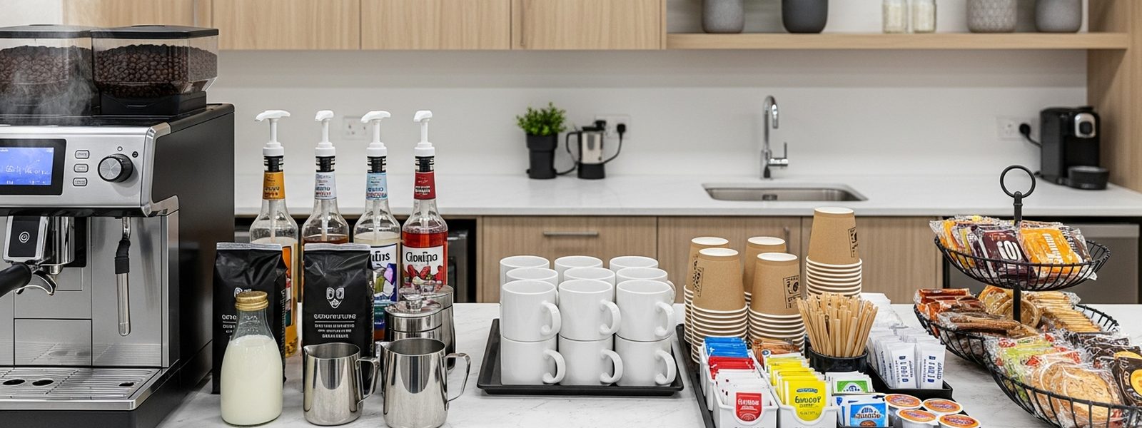Todo para la cafetería de tu oficina